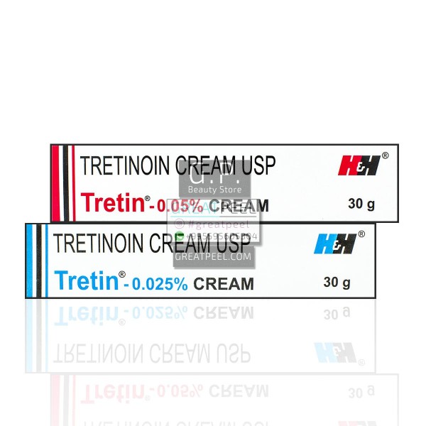 TRETIN 0.025% / 0.05% TRETINOIN CREAM | 30g/1.06oz
